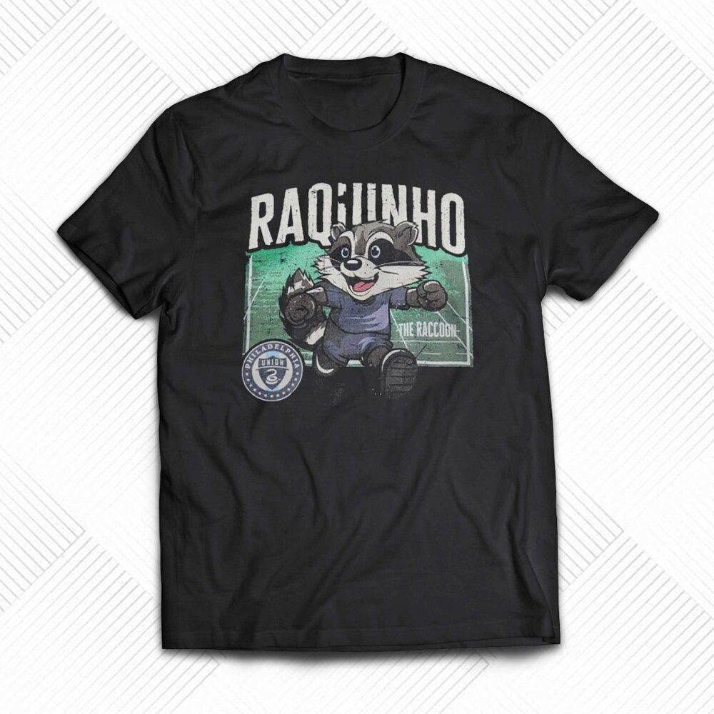 Raquinho The Raccoon Union Cartoon Character Graphic Shirt 96